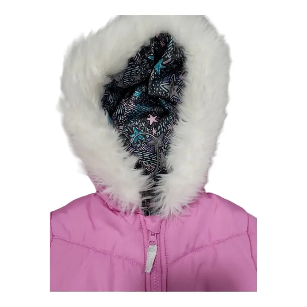 London Fog Hooded Puffer Jacket